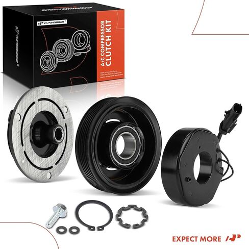 A-Premium Air Conditioner AC Compressor Clutch Kit Compatible with Dodge Grand Caravan 2011-2020, Journey 2017-2019 3.6L & Chrysler Town & Country 2011-2016 & Volkswagen Routan 2011-2014 & Ram C/V in Saudi Arabia