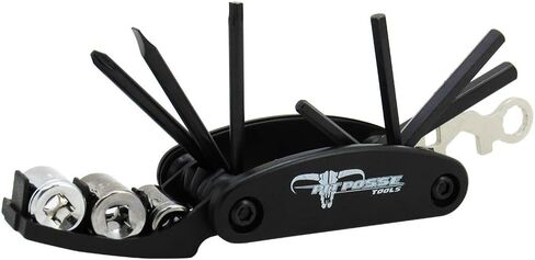 Pit Posse PP2828H Harley Davidson Folding Tool Set 12 in 1 SAE Motorcycle Tool - Gift Idea - Harley Davidson Tools and Accessories in Kuwait