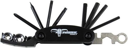 Pit Posse PP2828H Harley Davidson Folding Tool Set 12 in 1 SAE Motorcycle Tool - Gift Idea - Harley Davidson Tools and Accessories in Kuwait