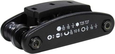 Pit Posse PP2828H Harley Davidson Folding Tool Set 12 in 1 SAE Motorcycle Tool - Gift Idea - Harley Davidson Tools and Accessories in Kuwait