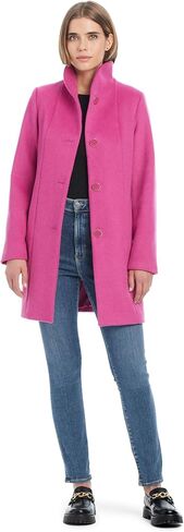 kate spade new york Women's Wool Blend High Neck Coat in Saudi Arabia