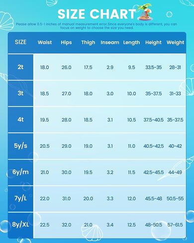 Angel season Boys Swim Trunks with Compression Liner Toddler Swim Shorts Stretch Bathing Suits for Boy Swimsuit Size 2-8 in Saudi Arabia