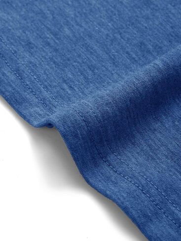 تي شيرتات نسائية للرضاعة الطبيعية ذات فتحة رقبة على شكل حرف V وأكمام طويلة منتفخة in Kuwait