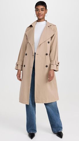 Z SUPPLY Women's Dorian Trench Coat in Saudi Arabia