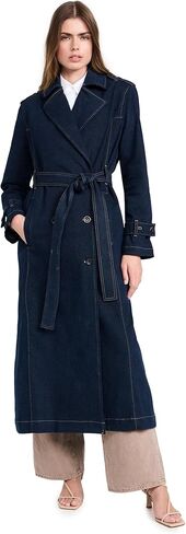 DL1961 Women's Denim Trench Coat in Saudi Arabia