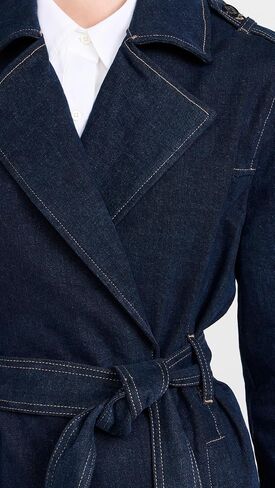DL1961 Women's Denim Trench Coat in Saudi Arabia
