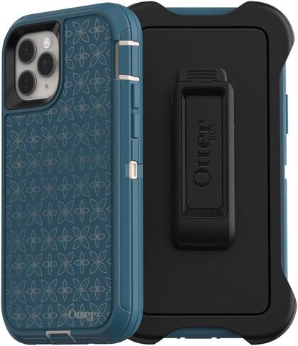 OtterBox iPhone 11 Pro Defender Series Case - BLACK, rugged & durable, with port protection, includes holster clip kickstand in Saudi Arabia