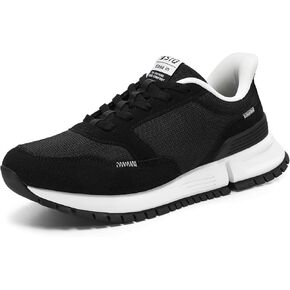 STQ Retro Sneakers Men Hands Free Walking Shoes Fashion Classic Running Tennis Sneaker