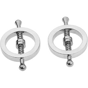 Stainless Steel Nipple Chain Clip Non-Piercing Adjustable Body Clips Jewelry Gift For Women Men