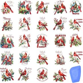 24 Sheets Vintage Christmas Rub On Transfers for Crafts, Rub On Transfers Christmas for Wood，Furniture Decals, Glass, Porcelain, Leather, Canvas, Fabric Projects,3 * 3inch(Farm Christmas)