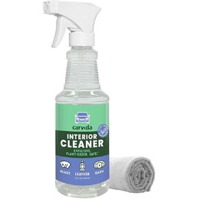 Interior Cleaner, Non-Toxic All-Purpose Car Cleaning Spray, Natural Grapefruit Scent, 16oz