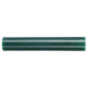 Green Carving Wax Tube, Ferris Wax Carving Wax Ring Tube for Making Rings Mold Round Wax Tube with Centred Hole Hard Wax Solid Carving Wax Tube Blank Large Flat Side Tube Jewellery Wax(T200)