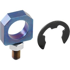 Bevinsee Titanium alloy Blue Burnt Turbo Variable Flow Actuator Eye Bolt & Nut VGT Rod End Link Compatible with Acura RDX K23A1 2007-2012 with 2300DO-VT.T Engine