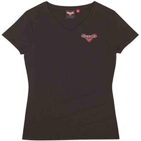 Victory Motorcycles New OEM Women's Black Performance Logo T-Shirt, MD, 286630703