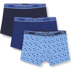 Emporio Armani Men's Core Logoband 3-Pack Trunk