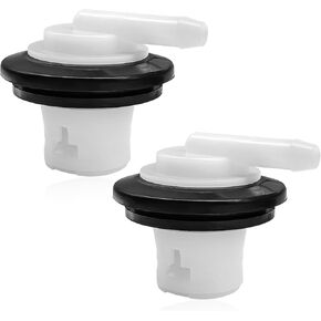 Stymart Gas Tank Vent Rollover Valve, Fuel Tank Vent Valve with Grommet Seal Kit, Compatible with Jeep Cherokee XJ Wagoneer 84-96, Comanche MJ 86-92, Wrangler YJ 87-95, Grand Cherokee ZJ 93-96 (2 pcs)