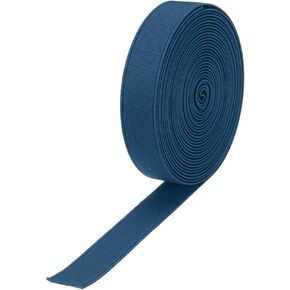 MECCANIXITY Elastic Bands for Sewing 1.2"(3cm) 5 Yard Light Grey Knit Elastic Spool High Elasticity for Wigs, Waistband, Pants