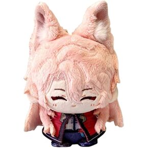 CALEMBOU Anime Plush Keychain, 4.7 Inches Cute HSR Soft Stuffed Keychain for Backpack, Kawaii Anime Doll for Birthday Gifts