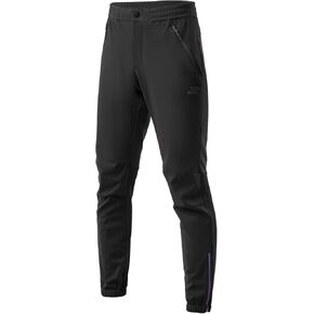 ROCKBROS Winter Cycling Pants for Men Cold Weather Bike Pants Drawstring Sports Jogger Pants for Mens