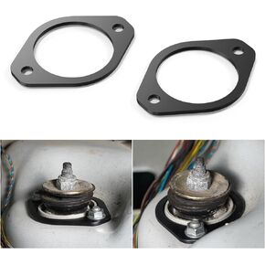 Bevinsee Rear Strut Tower Shock Mount Compatible with BMW E46 E30 E36 Z3 Z4 33526772864 Heavy Duty Reinforcement Plate Set E46 Accessories