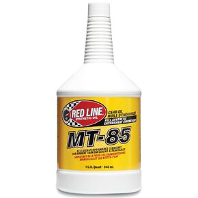 Red Line 50504 MT-85 Manual Transmission 75W85 GL-4 Gear Oil - 1 Quart (4 Pack)