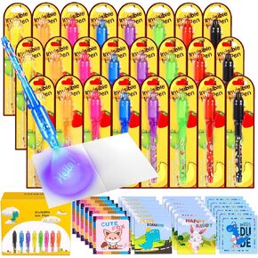 Toys for Girls Boys, Invisible Ink Pen for Kids, Party Favors for Kids,Secret Message Magic Markers is Outdoor Boys Girls Fun Activity, Toys for 6-12 Year Old Girls Boys Birthday (FP-SPYPEN-8-8PACK)