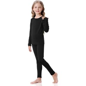 Thermal Underwear for Kids long johns, Girls Thermal Underwear Set for Skiing, Kids Long Underwear Base Layer Winter in Saudi Arabia