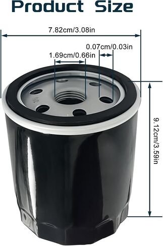 FUN-DRIVING 2 Pack FDOF1002 Engine Oil Filter Replacement for FE3614 FS3614 XG3614 FF3614 FD3614 TG3614 in Saudi Arabia