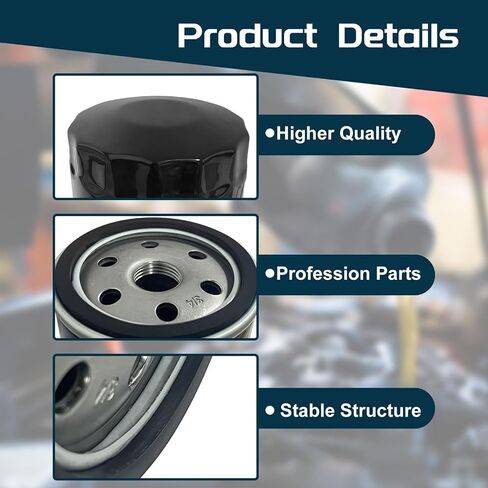 FUN-DRIVING 2 Pack FDOF1002 Engine Oil Filter Replacement for FE3614 FS3614 XG3614 FF3614 FD3614 TG3614 in Saudi Arabia
