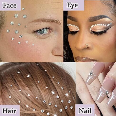 Fake Nose Ring Fake Nose Piercing Fake Nose Stud Stick on Fake Lip Ring Fake Eyebrow Lip Piercing Fake Septum Ring Faux Nose Ring for Women Clip on Nose Ring Fake Earring Stud Silver Gold Black in Saudi Arabia