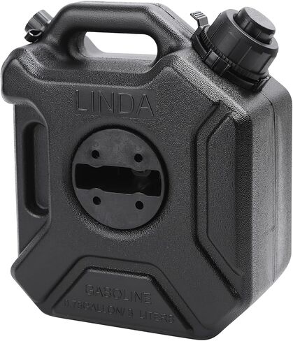 Mokuo Gas Tank in PP Material Fit for Most Motorcycle ATV UTV,3L,Black Color in Saudi Arabia
