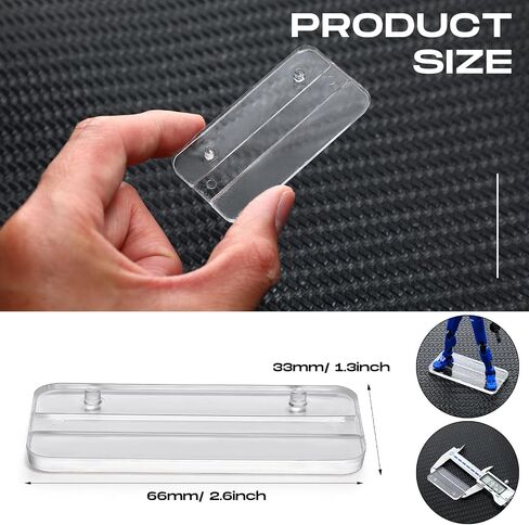 100 Pcs Action Figure Stand Clear Display Feet Stands with Peg Stand Base Action Figure Accessories Assembly Figure Stand Fit for Most 6 Inch Figures (Round) in Kuwait