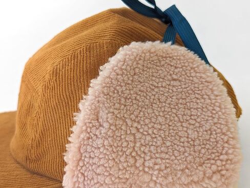 Women's Fall and Winter Trapper Hat with Ear Warmer Flaps 5 Panel Hat in Saudi Arabia
