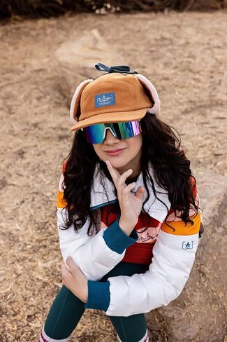 Women's Fall and Winter Trapper Hat with Ear Warmer Flaps 5 Panel Hat in Saudi Arabia