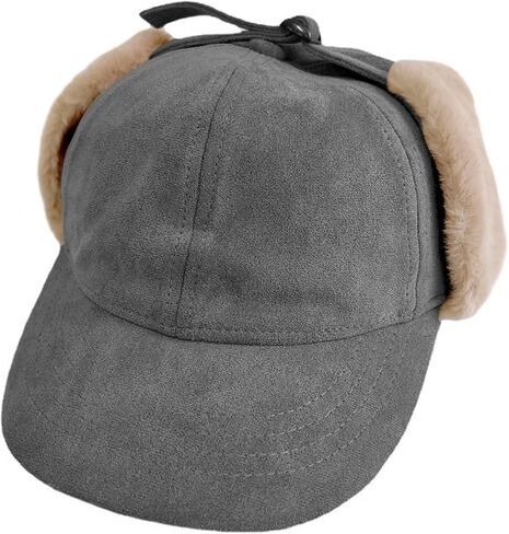 Women Winter Waterproof Earflap Trapper Hats Hunting Ski Hat Sherpa Baseball Cap Ear Flap Fashion Cap Aviator Hat in Kuwait