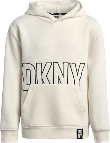 DKNY Boys Hoodie Jacket - Cozy Long Sleeve Pullover Hoodies for Boys - Classic Style Boys' Fashion Hoodies & Sweatshirts 8-20 in Saudi Arabia