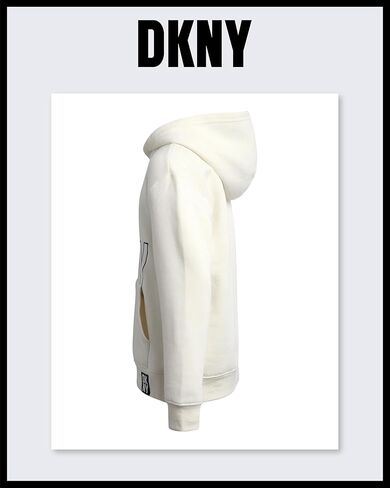 DKNY Boys Hoodie Jacket - Cozy Long Sleeve Pullover Hoodies for Boys - Classic Style Boys' Fashion Hoodies & Sweatshirts 8-20 in Saudi Arabia