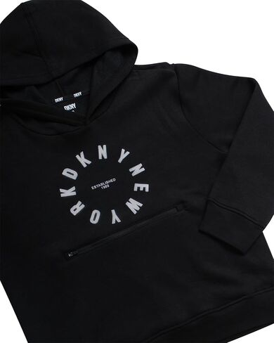 DKNY Boys Hoodie Jacket - Cozy Long Sleeve Pullover Hoodies for Boys - Classic Style Boys' Fashion Hoodies & Sweatshirts 8-20 in Saudi Arabia
