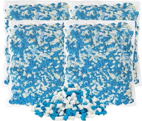40lbs Shredded Memory Foam Filling for Bean Bag Filler, Premium Soft Filling,Without Added Gel Particles,Very Suitable for Filling Bean Bags and Pillows in Kuwait