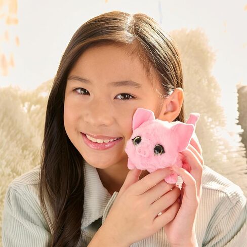 Just Play furReal My Minis Piglet Interactive Toy, Small Plush Piglet with Motion, Pink, Soft Plushie, Kids Toys for Ages 4 Up in Saudi Arabia