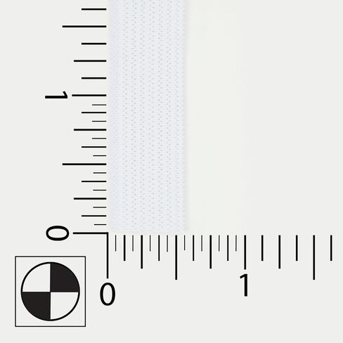 Dritz، 1/2 بوصة × 1-1/2 ياردة، نسيج مطاطي أبيض in Saudi Arabia
