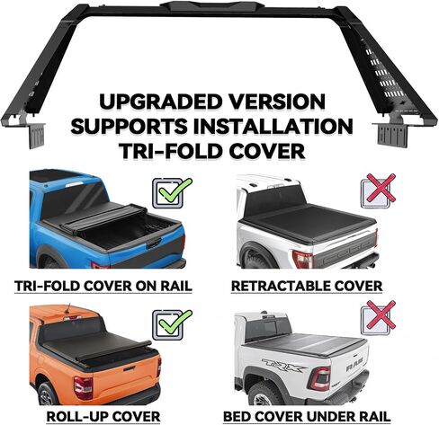Modular RB02 Sport Roll Bar with Molle System, No Drilling Installation, Universal for Trucks (Full-Size) in Saudi Arabia