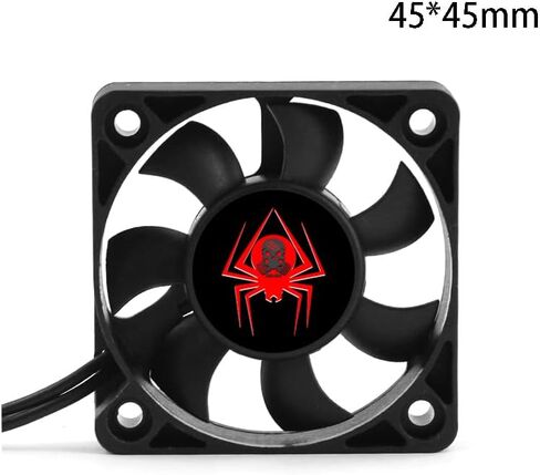 REDSPIDER High Speed RC Motor Fan，50mm 40mm 35mm 30mm 25mm Fan，ESC Cooling Fan 6V-8.5V 28000rpm for 1/8 1/10 1/12 Scale RC Car(25MM) in Saudi Arabia