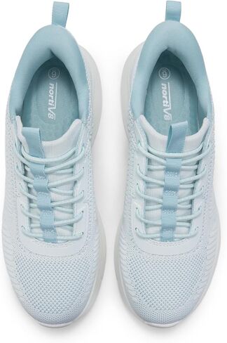 NORTIV 8 Women's Slip on Walking Shoes Tennis Lightweight Gym Sneakers ActiveFlow Workout Breathable Hands-Free Cross Trainer Comfortable Fashion Sneakers in Kuwait