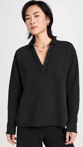 Women Tracksuits 2 Piece Sets V Neck Long Sleeve Tops Wide Leg Pants Workout Outfits Carmel Travel Sets in Saudi Arabia