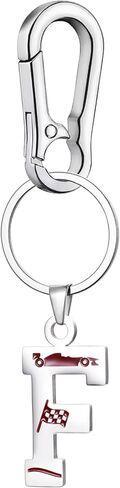 Racing Keychain Enthusiasts Letter Hobbies Keychain Teammates Stainless steel Sports cars with chain in Saudi Arabia