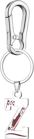 Racing Keychain Enthusiasts Letter Hobbies Keychain Teammates Stainless steel Sports cars with chain in Saudi Arabia