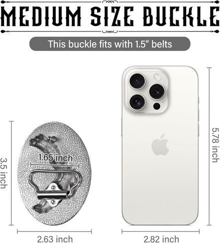 Belt Buckles for men women - Western Cowboy Belt Buckle American Flag and Eagle Belt Buckle in Kuwait