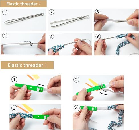 MicoSim13 PCS Fabric Tube Turners Set,Assorted Sizes Fabric Loop Turner, Bodkin Drawstring Threader for Sewing DIY Tool in Saudi Arabia