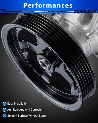 مضخة توجيه كهربائية مطورة 20954812 لـ: -Buick 2008-2017 Enclave لـ: -Chevry 2009-2017 Traverse لـ: -GMC 2007-2017 Acadia لـ: -Saturn 2007-2010 Outlook، 4910078J21، 86-01050AN، 96-2403 (1) in Saudi Arabia